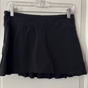 lululemon athletica Black Tennis Skort
